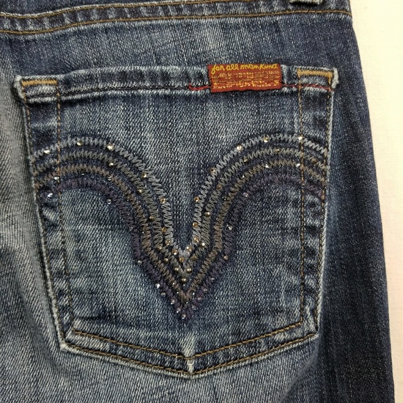 7FAM Kate Straight Leg 25x27 - Picture 6 of 7